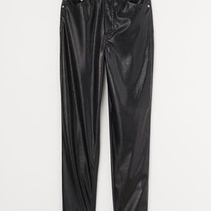 Faux Leather Pants